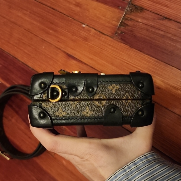 LOUIS VUITTON Petite Malle Monogram. Comes with COA from ENTRUPY!!! - Picture 5 of 12